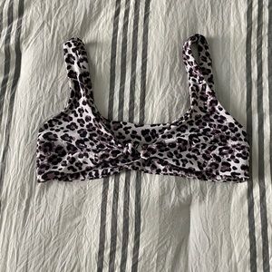 Blackbough swim top